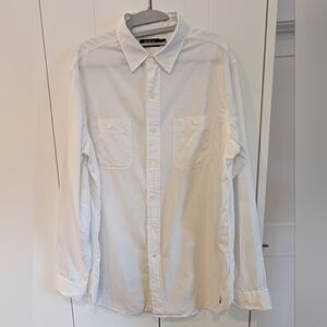 Polo Ralph Lauren Cotton/Silk Summer Shirt Men's L EUC